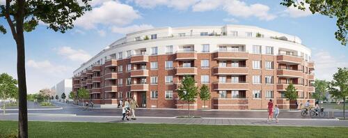 Foto - Erstbezug! 3-Zi-Neubau mit neuer EBK, Garten und TG-Stellplatz