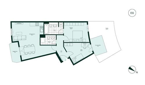 Foto - 3 Zimmer Etagenwohnung zur Miete in Berlin