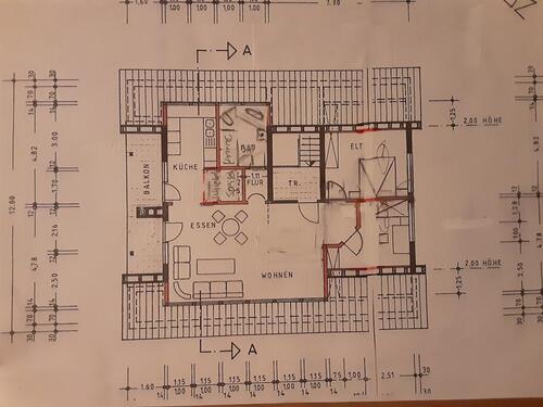 Foto - 3-Zimmer-Dachgeschosswohnung - 800,00&nbsp;EUR Kaltmiete, ca.&nbsp; 100,00&nbsp;m&sup2;