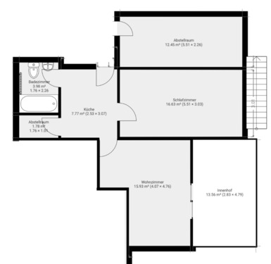 Foto - Lichtdurchflutete 2-Zimmer-Whg UG Ehingen Nord nahe Liebherr