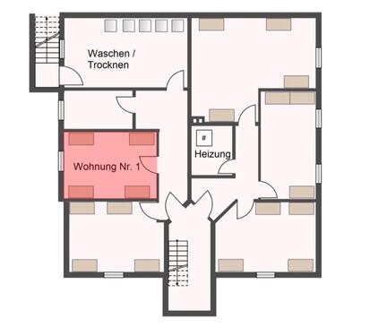 Foto - 3 Zimmer Erdgeschoßwohnung in Gütersloh