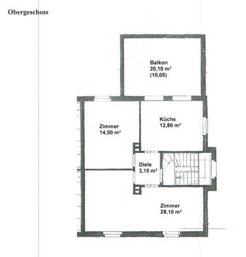 Foto - Zwei Zimmer Küche Bad Balkon - Wohnung in Gellershagen