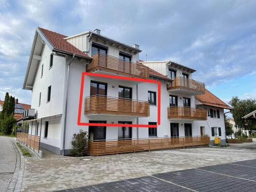 Foto - Moderne 4-Zimmer Wohnung mit Balkon in Thaining (Erstbezug 2021)