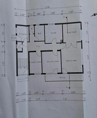 Foto - 4 Zimmerwohnung Langenbrettach - 850,00&nbsp;EUR Kaltmiete, ca.&nbsp; 100,00&nbsp;m&sup2;