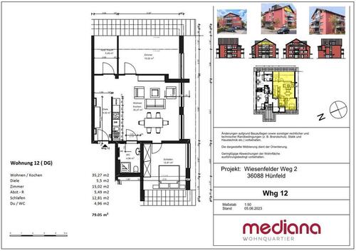 Foto - 3-Zimmer Wohnung im Betreuten Wohnen für Senioren in Hünfeld