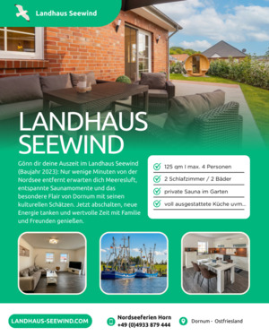 Foto - Neues Ferienhaus (125qm), Sauna in DornumOstfriesland zu mieten