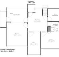 3 Zimmer Wohnung in Jerstedt - 690,00&nbsp;EUR Kaltmiete, ca.&nbsp; 92,00&nbsp;m&sup2; in Goslar (PLZ: 38644) OS Hahnenklee-Bockswiese
