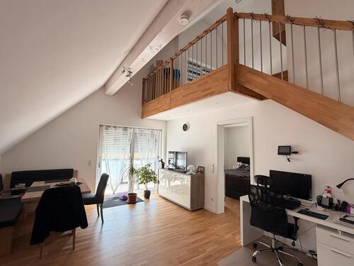 Foto - 2 Zimmer Wohnung mit Balken und Galerie