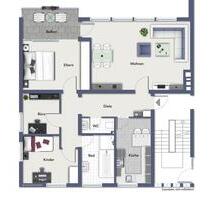 Zentrale 4 Zimmer Wohnung in Mettingen zu vermieten