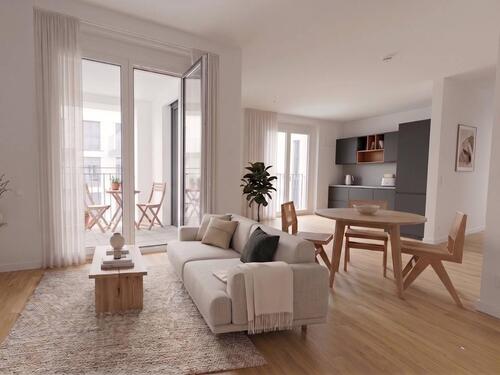 Foto - Penthouse-Feeling über den Dächern Berlins: 3-Zimmer-Neubauwohnung mit EBK und TERRASSE am Hackeschen Markt