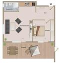Foto - Moderne 2-Zimmer-Wohnung zur Vermietung in Sauldorf
