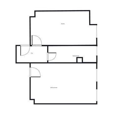 Foto - 1 Zimmer Dachgeschoßwohnung zur Miete in Mannheim