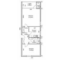 Modernisierte 2-Zimmer-Wohnung mit Balkon - Braunschweig Timmerlah-Geitelde-Stiddien