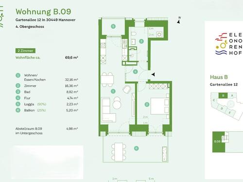 Foto - Dachgeschoßwohnung in Hannover zur Miete