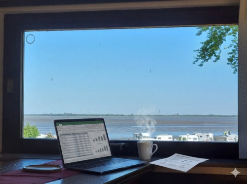 Foto - Workation Nordsee: Homeoffice, Meerblick & 70 MBit WLAN
