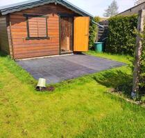Schrebergarten 400qm in Großlehna, mit 24qm Holzhaus und Schuppen - Markranstädt