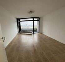 Renovierte 1-Zimmer-Wohnung im 18. OG mit Balkon und Neckarblick in Mannheim-Innenstadt