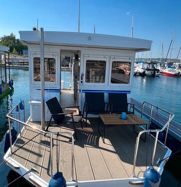Foto - Hausboot Urlaub Geiseltal-See Rollyboot Mieten Ferien