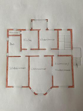 Foto - 4 Zimmer Etagenwohnung zur Miete in Eisenhüttenstadt