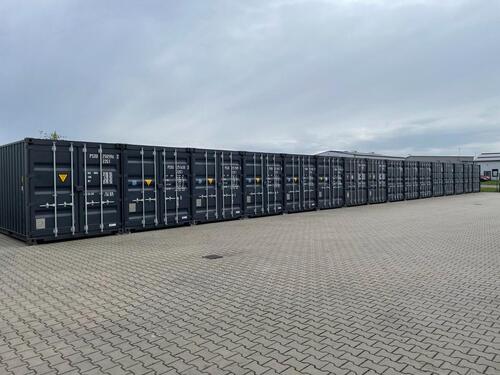 Foto - Lagerplatz, Mietcontainer, Möbellager, Seecontainer an der A31