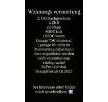 Wohnung Vermietung Frankenthal - 800,00 EUR Kaltmiete, in Ludwigshafen am Rhein (PLZ: 67069) Edigheim