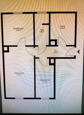Foto - 3 Zimmer Wohnung in Bördeland OT Großmühlingen