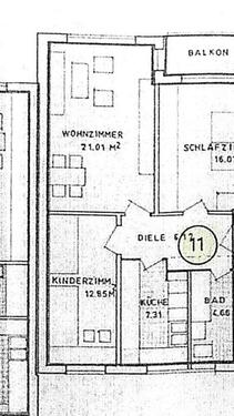 Foto - 3 Zimmer Etagenwohnung zur Miete in Stadthagen