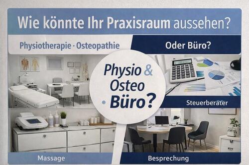 Foto - Dein neuer Praxis- oder Büroraum: hell, ruhig, eigenständig