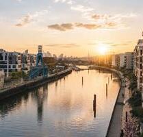Wohnen am Wasser | Designwohnung mit Skylineblick - von privat! - Offenbach am Main Hafen
