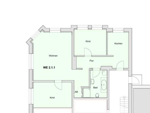 Foto - 4 Zimmer Etagenwohnung zur Miete in Sandersdorf-Brehna