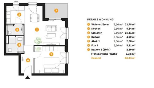 Foto - Etagenwohnung in Frankfurt am Main