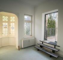 Helle Altbauwohnung, Blick ins Grüne, Dachterrasse, Carport - Helmstedt