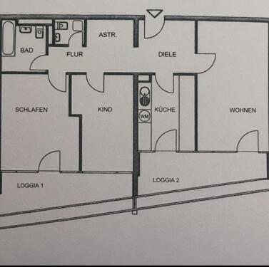 Foto - 3 Zimmer Etagenwohnung zum Kaufen in Frankfurt am Main