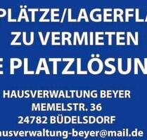 Außenstellplätze für Wohnwagen Wohnmobile Boot und Anhänger - Büdelsdorf