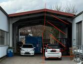 Foto - Überdachter Aussenstellplatz 30m2, 4m hoch