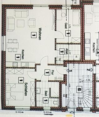 Foto - Wohnung in Leer zu vermieten - 720,00&nbsp;EUR Kaltmiete, ca.&nbsp; 80,00&nbsp;m&sup2;