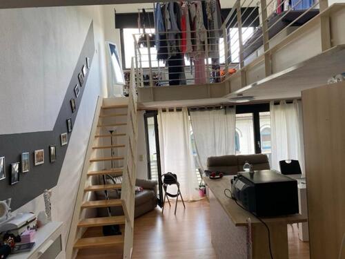 Foto - eine moderne Maisonettenwohnung