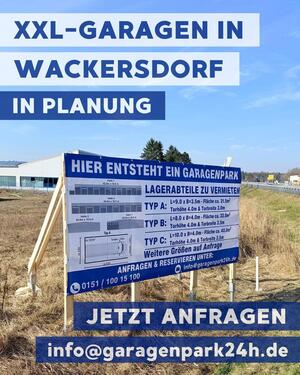 Foto - Garagenpark - Lagerhalle ab September 26 - Schwandorf - A93