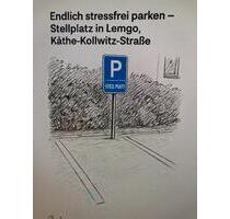 Stressfrei parken Stellplatz in Lemgo, Käthe-Kollwitz-Str.
