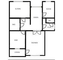 Helle Erdgeschoss Wohnung in Neutrabling Siemensweg - Neutraubling