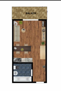 Foto - 1 Zimmer Etagenwohnung in Magdeburg