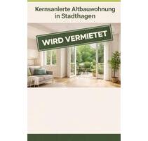 Kernsanierte Wohnung in Stadthagen zu vermieten EG4 Zi2 BadKü