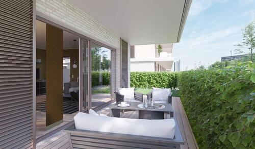 Foto - Erstbezug - Wohnung Richtung Park mit Terrasse, Garten & 2 Bädern