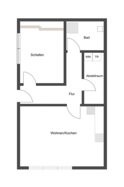 Foto - Moderne 2-Zimmer-EG-Wohnung im Herzen von Himmelpforten