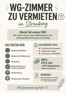 Foto - WG-Zimmer in großzügiger 5-Zimmer-Wohnung 3- Zimmer frei