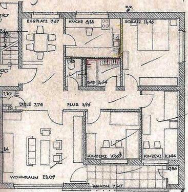 Foto - 3 Zimmer Etagenwohnung zur Miete in Jülich