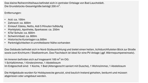 Foto - 5 Zimmer Reihenhaus in Bad Lauchstädt