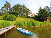 Foto - Ferienhaus direkt am Wasser Seezugang Ruderboot Schwerin Ostsee