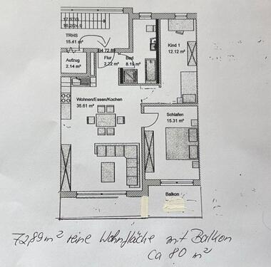Foto - Etagenwohnung in Ingolstadt zur Miete