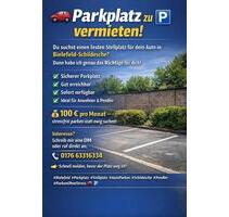 Parkplatz für Autos - 70,00&nbsp;EUR Miete, in Bielefeld (PLZ: 33611) Schildesche